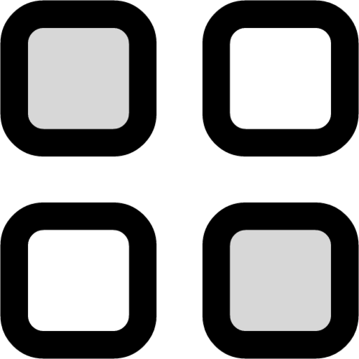 Grid (duotone) icon