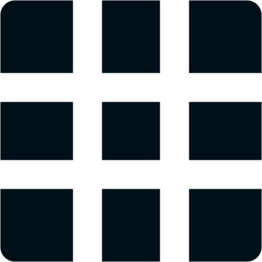 grid fill icon