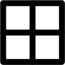 grid four icon