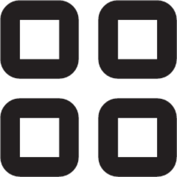 grid outline icon