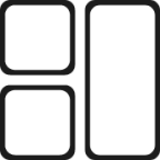 grid sidebar right icon