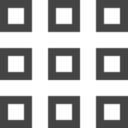 grid small o icon