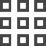 grid small o icon