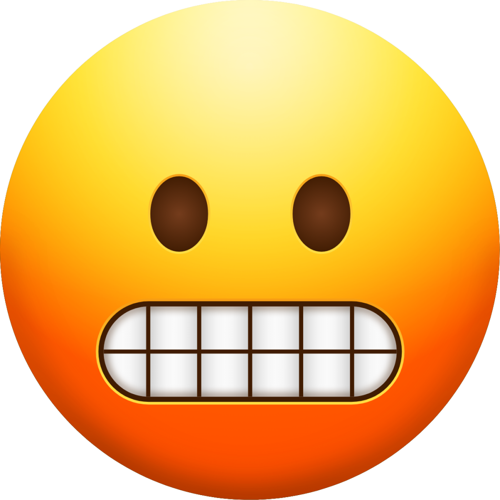 Grimacing Face emoji