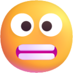 grimacing face emoji
