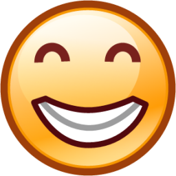 grin (smiley) emoji