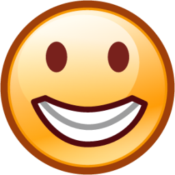 grinning (smiley) emoji