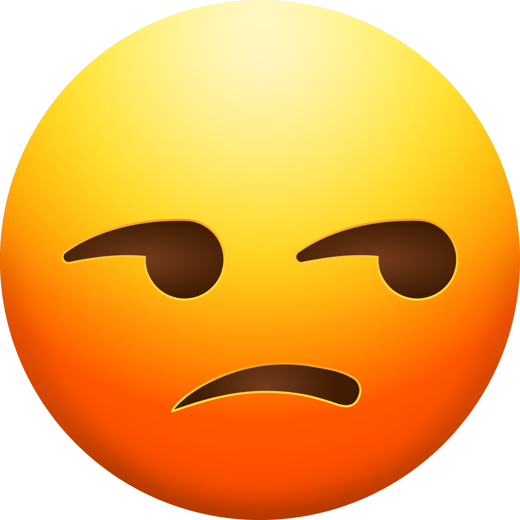 Grumpy Face emoji