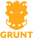grunt plain wordmark icon