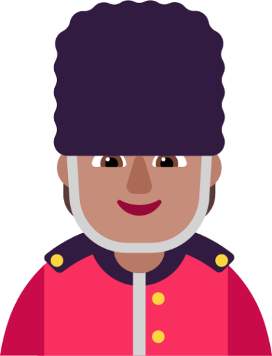 guard medium emoji