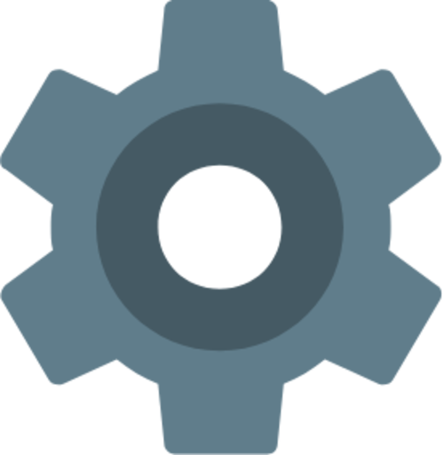 gui action settings icon