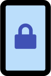 gui lock portrait icon
