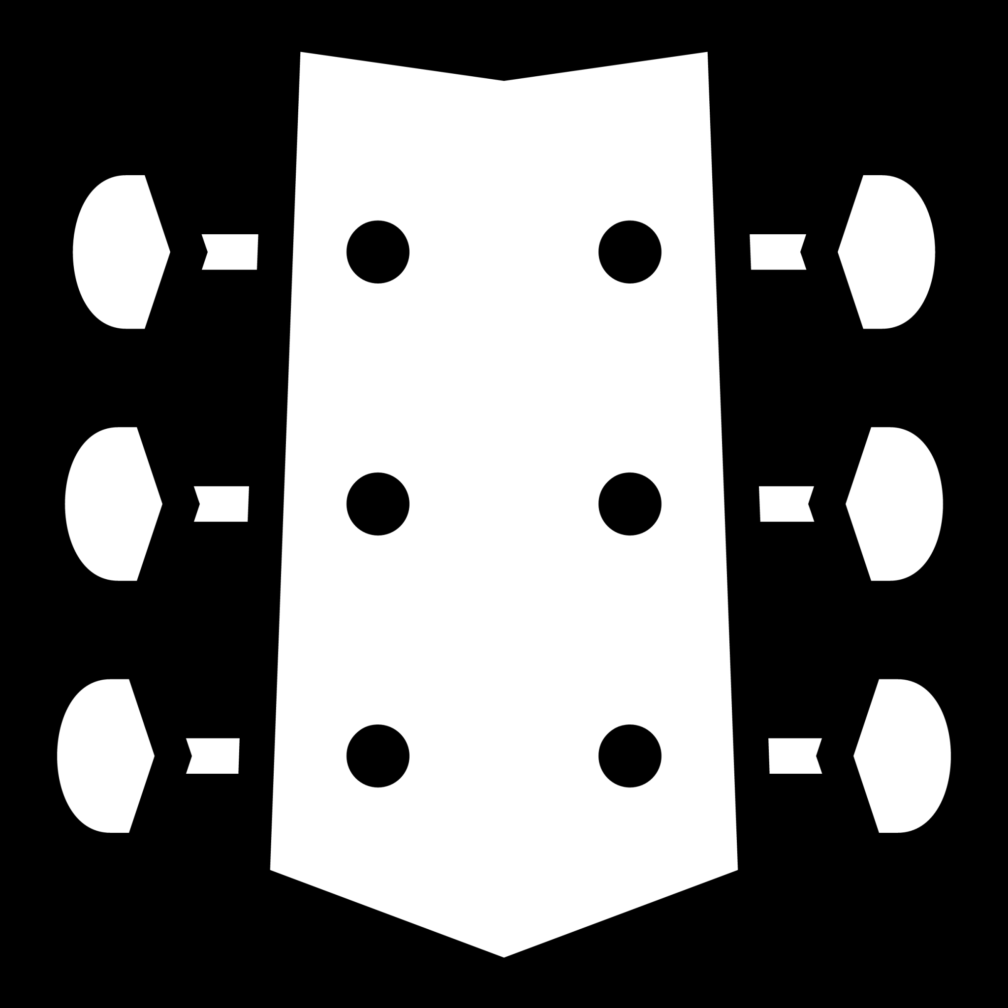 guitar head icon