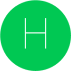 H letter icon