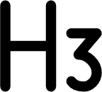 h3 icon