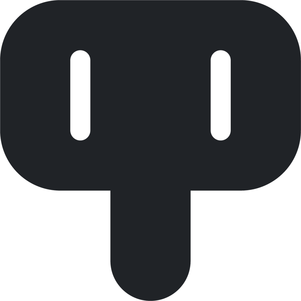 hammer (rounded filled) icon