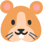 hamster face emoji