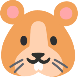 hamster face emoji