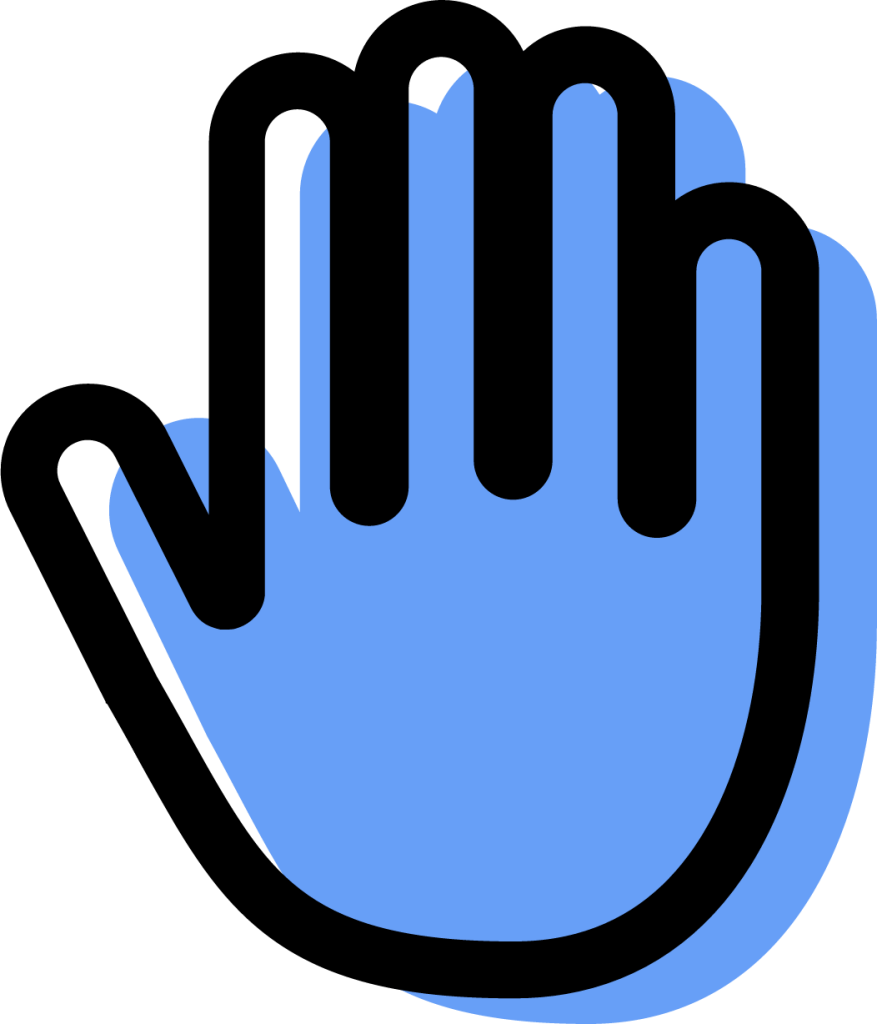 hand open icon