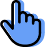 hand point open icon