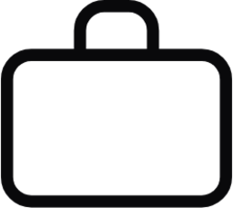 hand suitcase icon