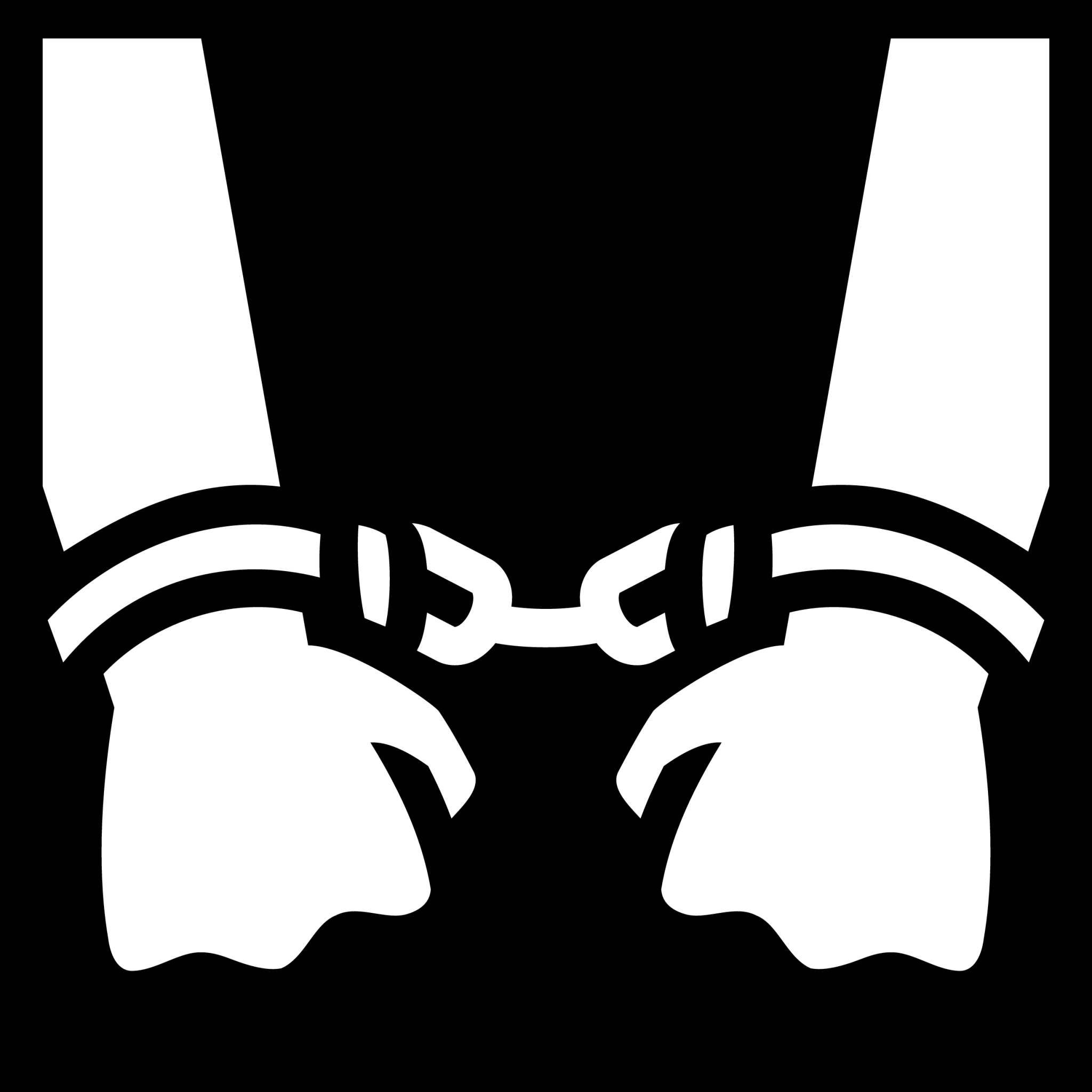 handcuffed icon