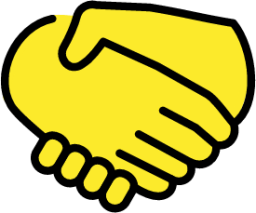 Handshake free vector icon - Iconbolt