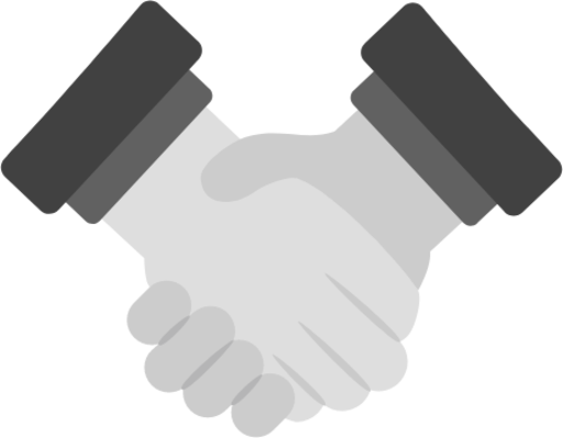 handshake (white) Emoji - Download for free – Iconduck