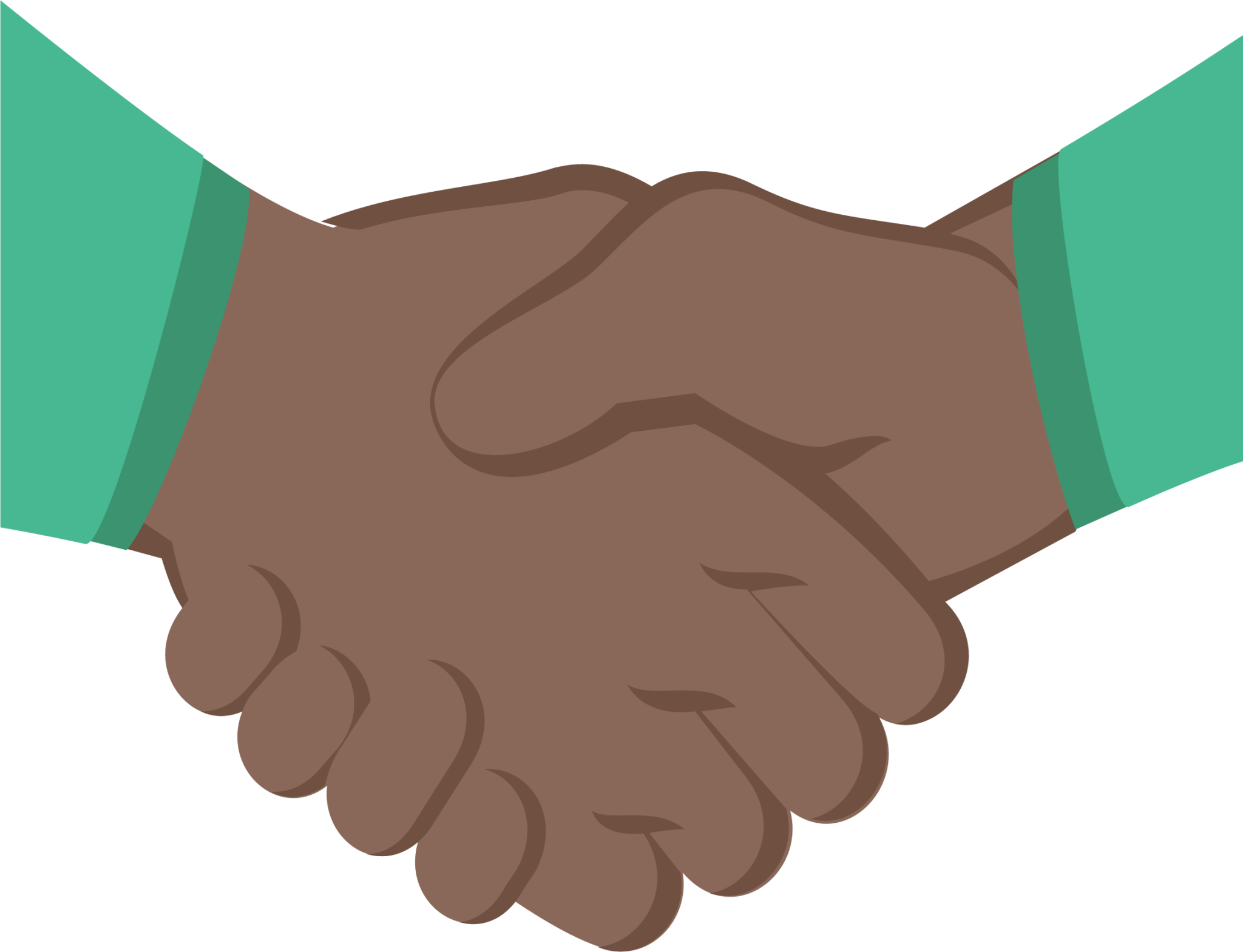 handshake (white) Emoji - Download for free – Iconduck