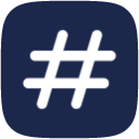 Hashtag Square icon