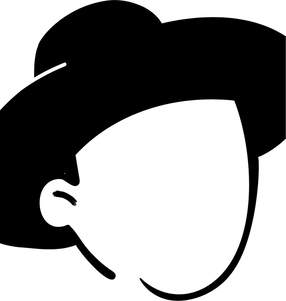 hat hip hair head illustration