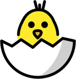 hatching chick emoji