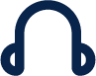 headphone 2 line media icon