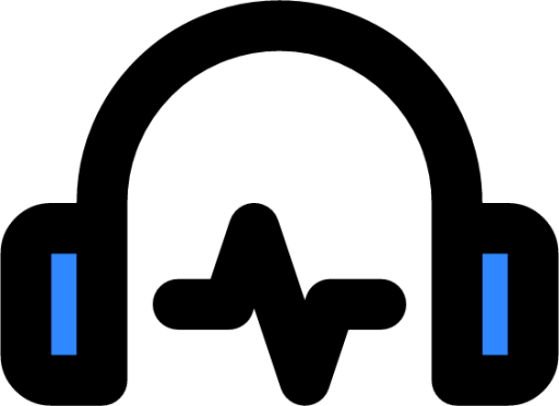 headphone sound icon