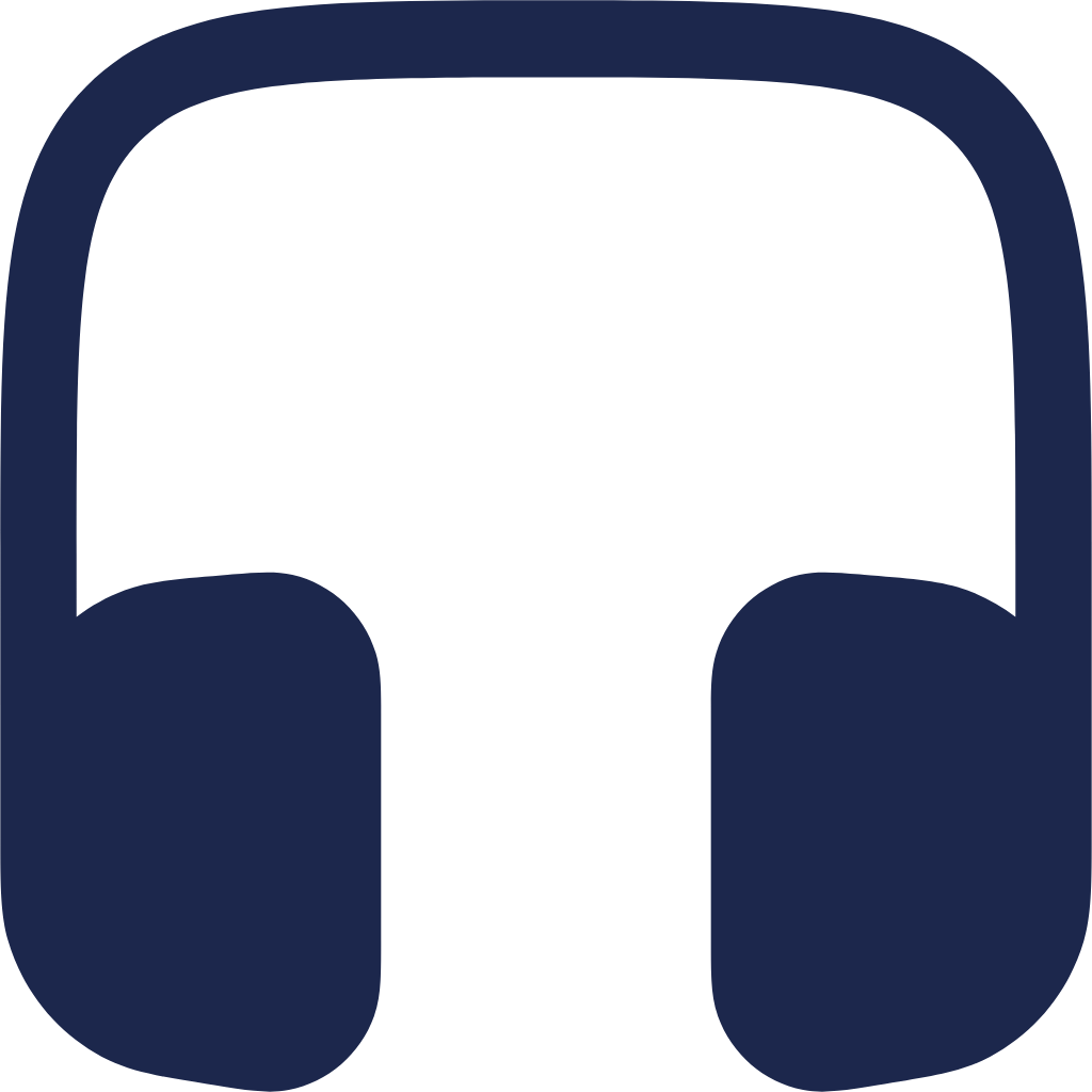 Headphones Square icon