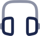 Headphones Square icon