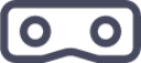 headset lens vr virtual reality icon