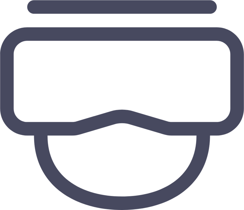 headset top view vr virtual reality icon
