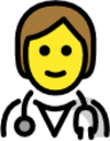 health worker emoji
