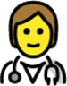 health worker emoji