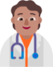 health worker medium emoji