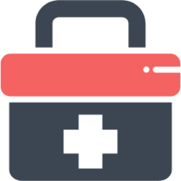 healthcare hospital medical 5 first aid icon