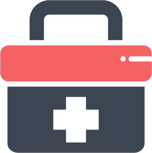 healthcare hospital medical 5 first aid icon