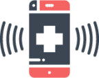 healthcare hospital medical phone icon