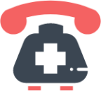 healthcare hospital medical telephone 23 icon