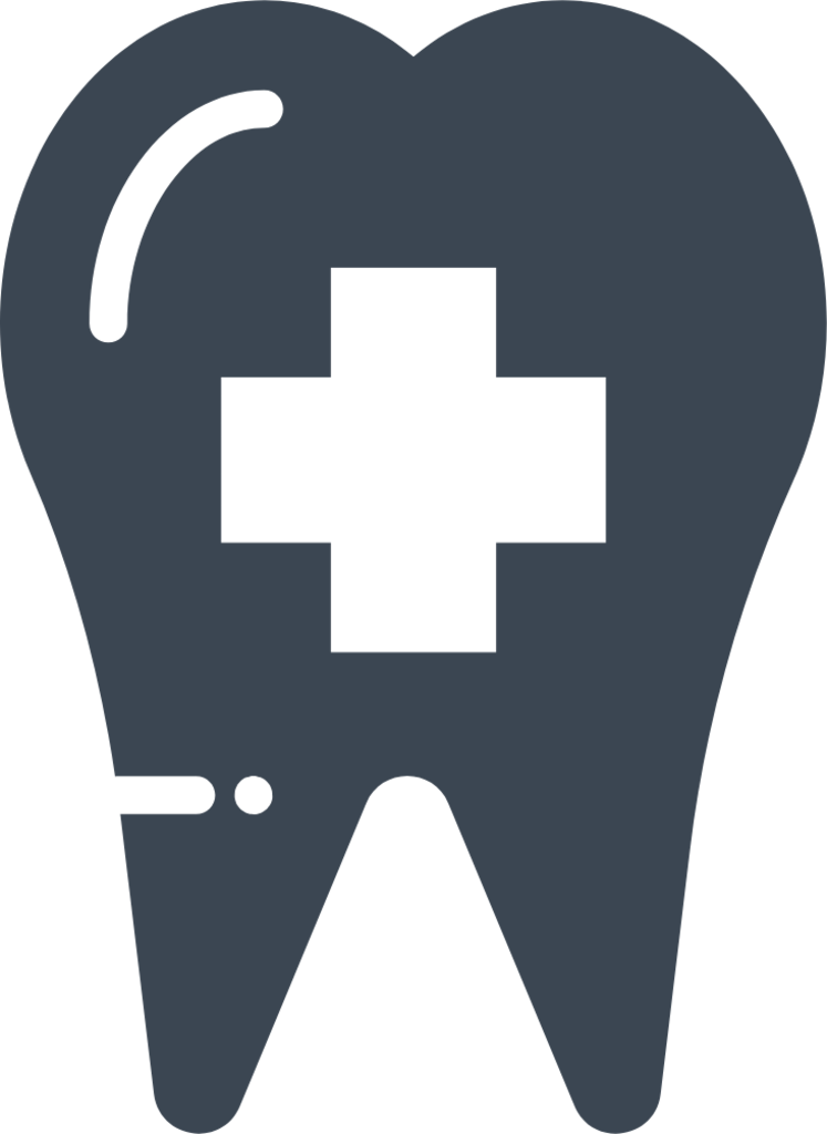 healthcare hospital medical tooth icon