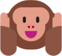 hear no evil monkey emoji