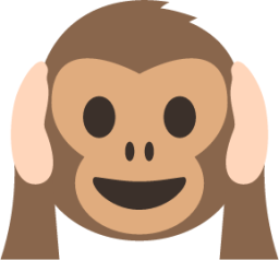 hear-no-evil monkey emoji