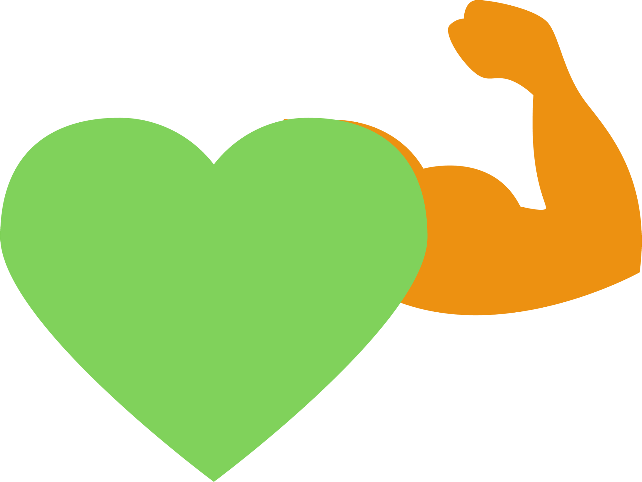 heart arm icon