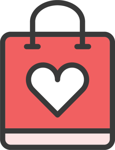 heart bag icon